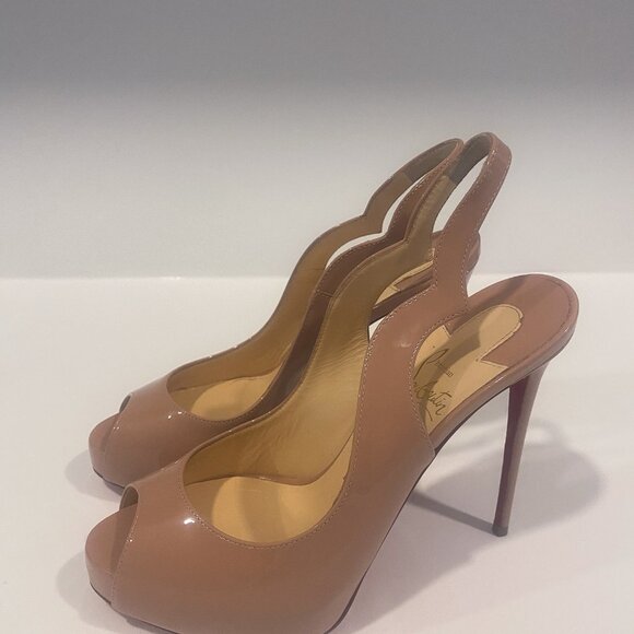 Louboutin Hot Chick Sling Alta - Picture 6 of 8